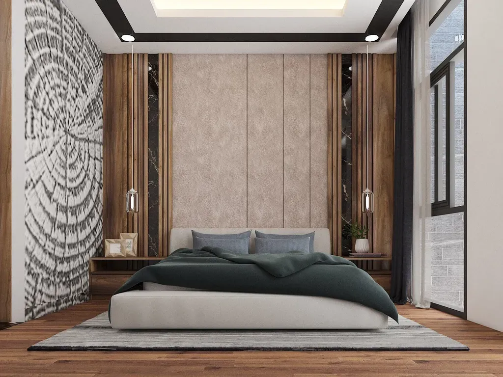 Phòng ngủ - Nhà phố Quận 4 - Phong cách Modern | Space T