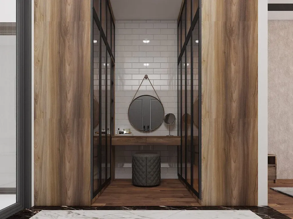 Phòng thay đồ - Nhà phố Quận 4 - Phong cách Modern | Space T