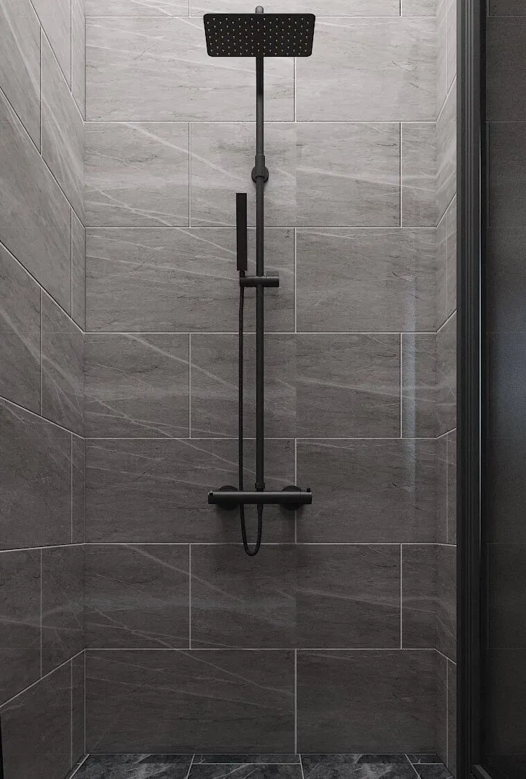 Phòng tắm - Nhà phố Quận 4 - Phong cách Modern | Space T
