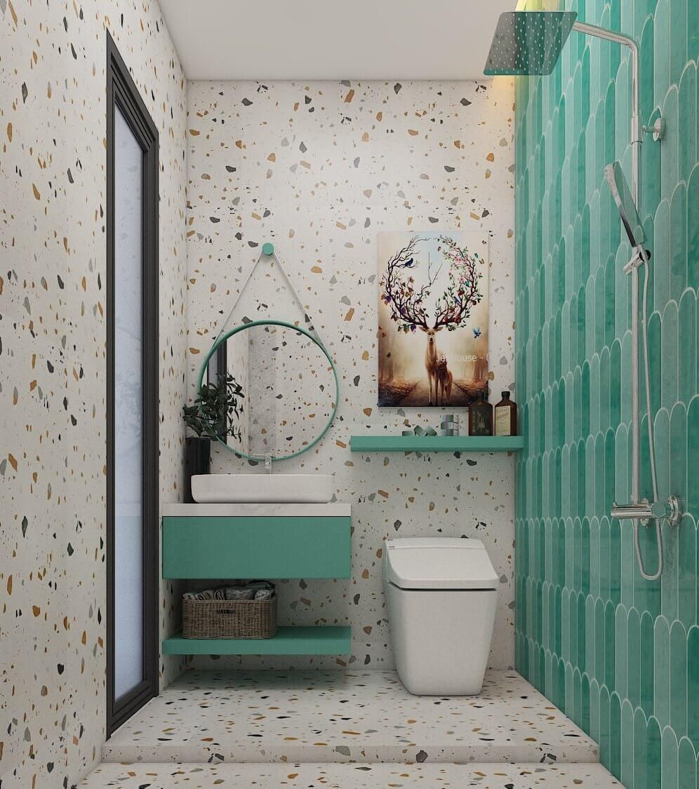 Phòng tắm - Nhà phố Quận 4 - Phong cách Modern  | Space T