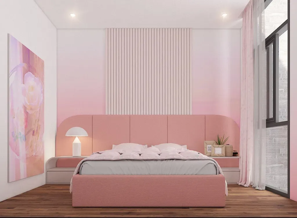 Phòng ngủ - Nhà phố Quận 4 - Phong cách Modern | Space T
