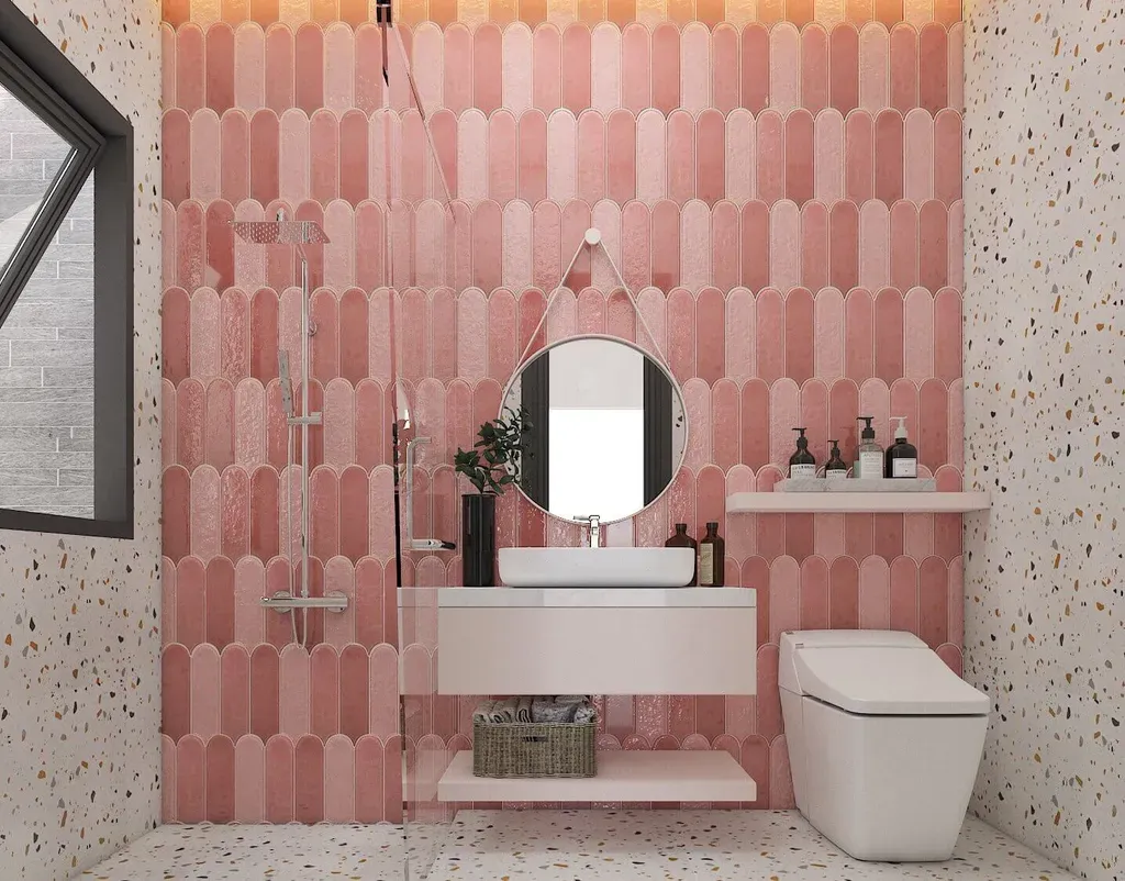 Phòng tắm - Nhà phố Quận 4 - Phong cách Modern | Space T