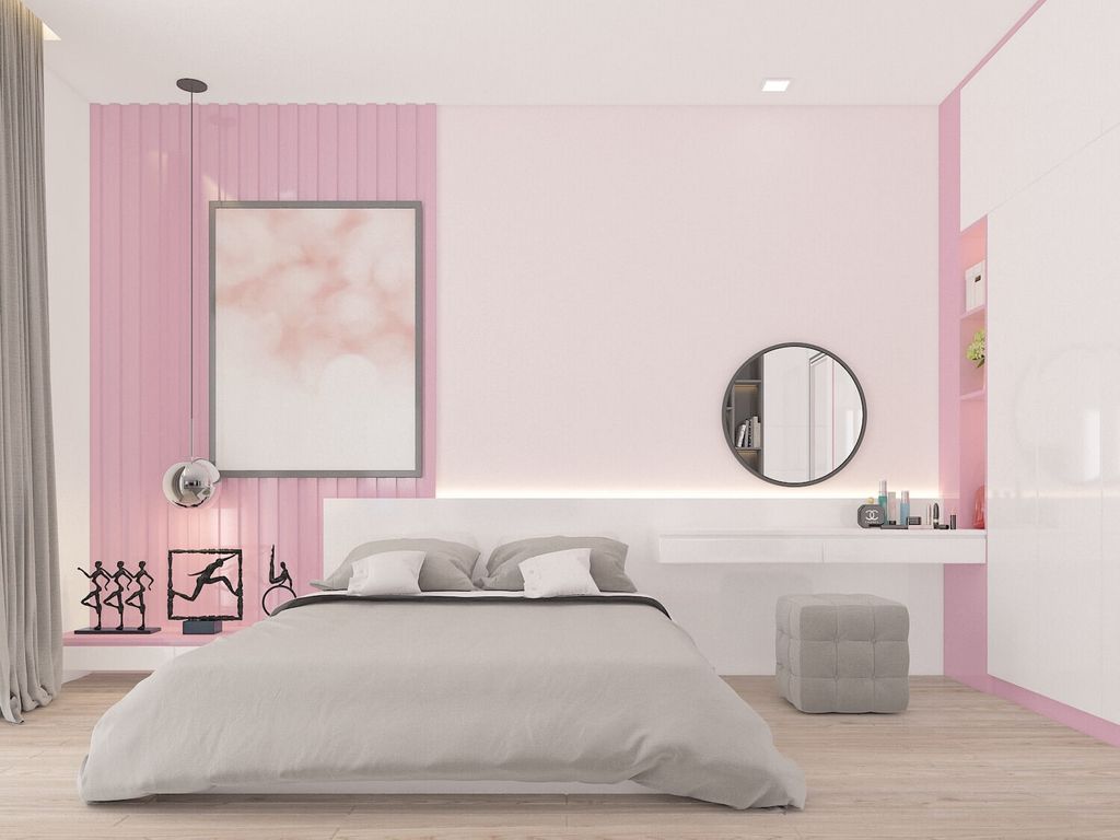 Phòng ngủ - Nhà phố Nine South - Phong cách Modern  | Space T