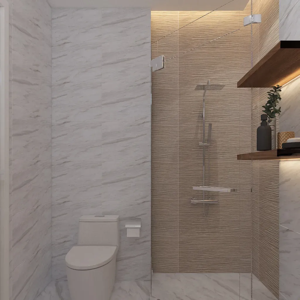 Phòng tắm - Nhà phố Nine South - Phong cách Modern | Space T