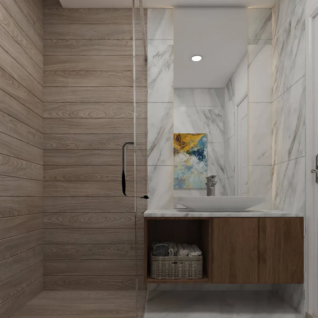 Phòng tắm - Nhà phố quận Thủ Đức - Phong cách Modern | Space T