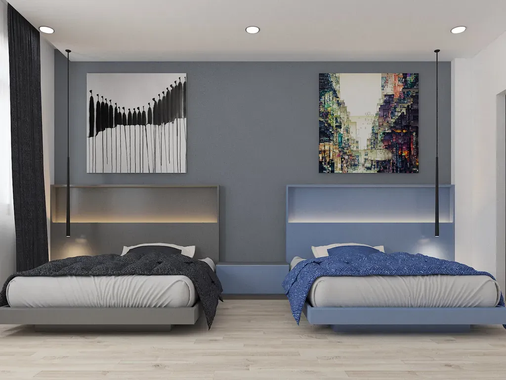 Phòng ngủ - Nhà phố quận Thủ Đức - Phong cách Modern | Space T