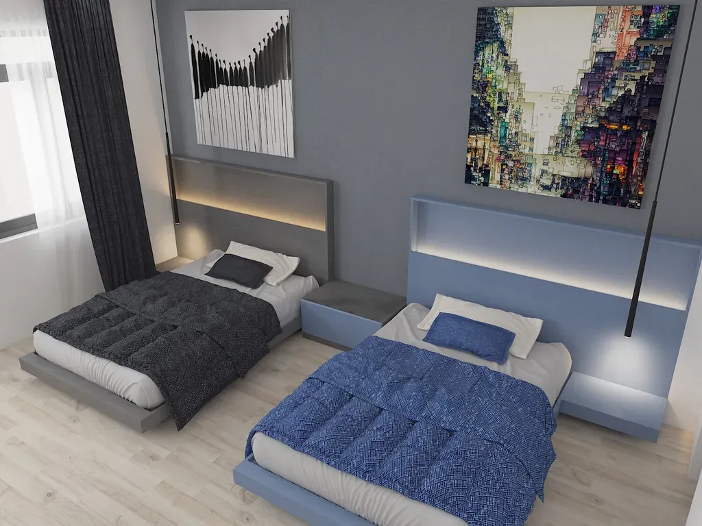 Phòng ngủ - Nhà phố quận Thủ Đức - Phong cách Modern | Space T