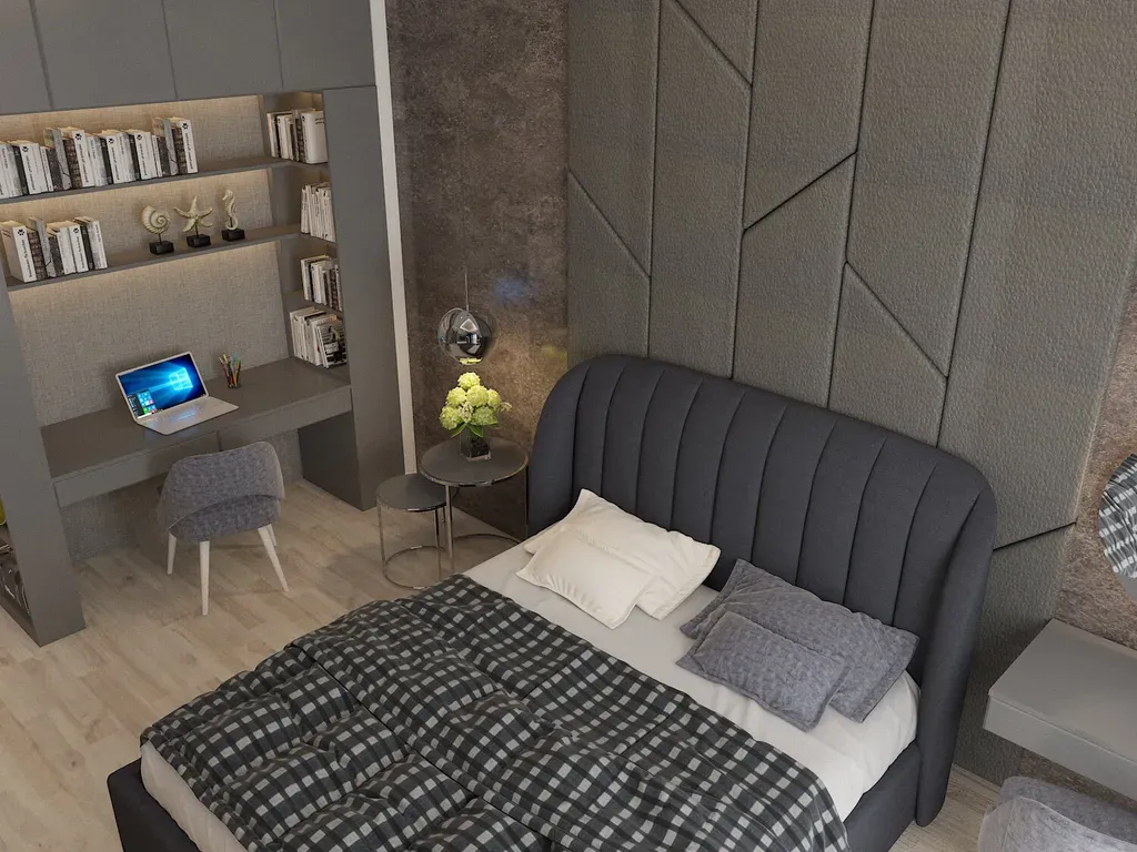 Phòng ngủ - Nhà phố quận Thủ Đức - Phong cách Modern | Space T