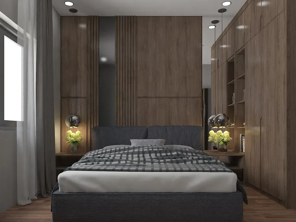 Phòng ngủ - Biệt thự Century Quận 12 - Phong cách Modern | Space T