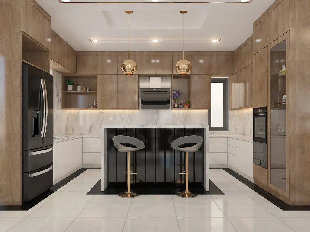 Phòng bếp - Biệt thự Century Quận 12 - Phong cách Modern | Space T