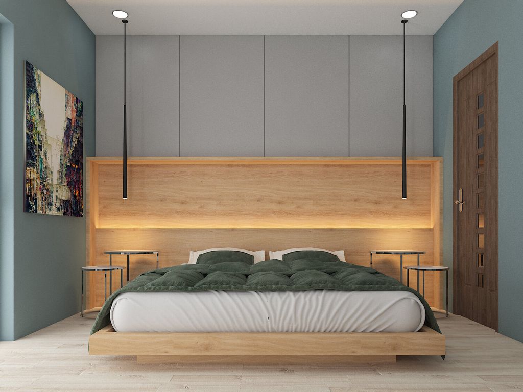 Phòng ngủ - Biệt thự Century Quận 12 - Phong cách Modern  | Space T