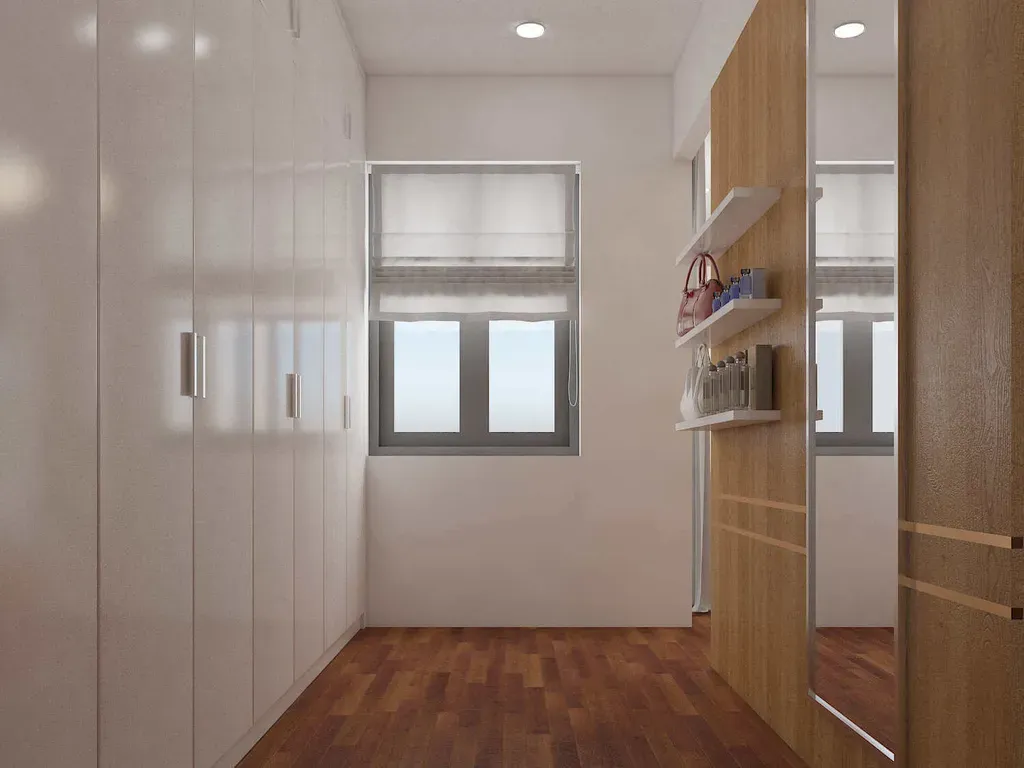 Phòng thay đồ - Nhà phố Trung Sơn Bình Chánh - Phong cách Modern | Space T