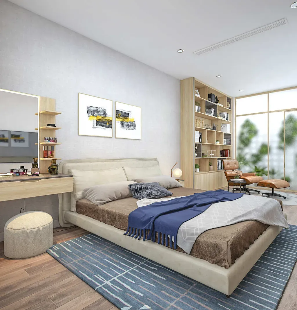 Phòng ngủ - Nhà phố Tân Phú - Phong cách Modern + Scandinavian | Space T