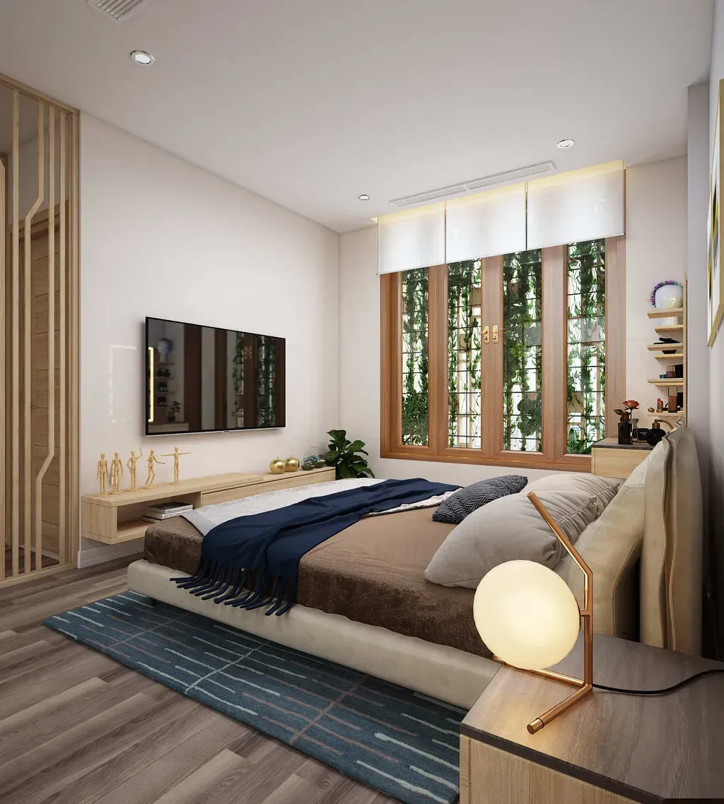 Phòng ngủ - Nhà phố Tân Phú - Phong cách Modern + Scandinavian | Space T