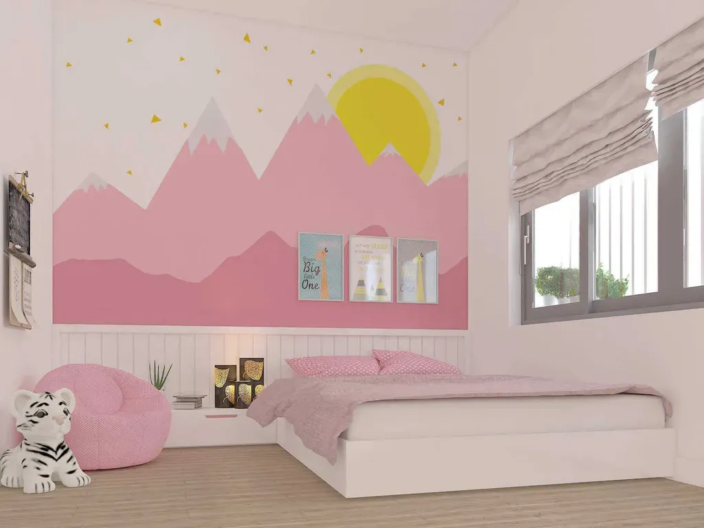 Phòng cho bé - Nhà phố Quận Bình Thạnh - Phong cách Scandinavian + Modern | Space T