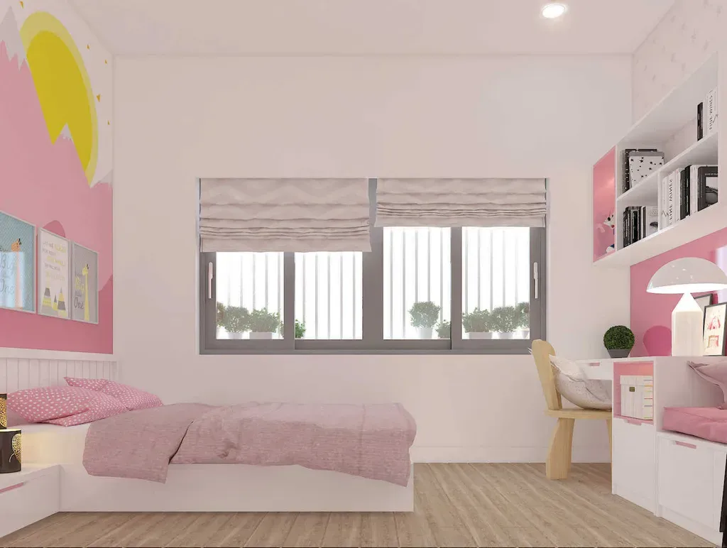 Phòng cho bé - Nhà phố Quận Bình Thạnh - Phong cách Scandinavian + Modern | Space T