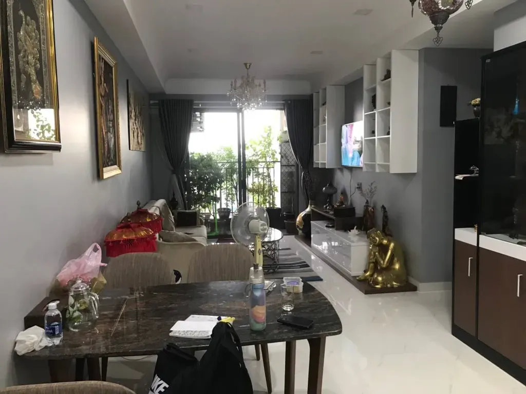 Phòng khách, Phòng ăn - Căn hộ Wilton Tower Quận Bình Thạnh - Phong cách Modern | Space T