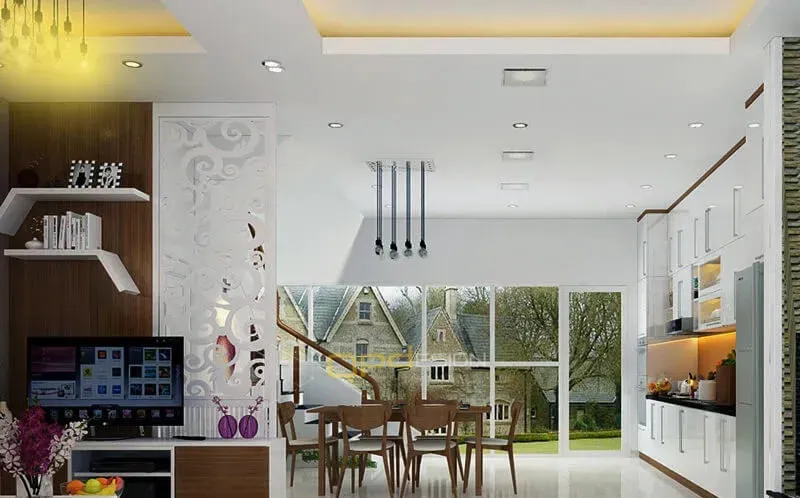 Phòng ăn - Biệt thự Quận Tân Bình - Phong cách Modern | Space T