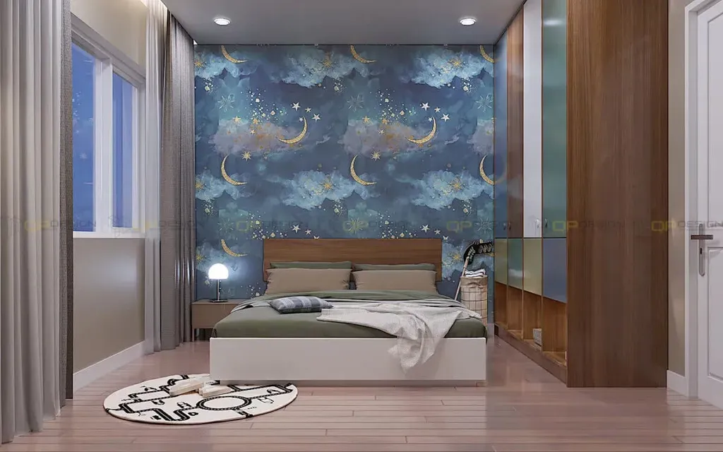 Phòng ngủ - Căn hộ Vinhomes Grand Park Q.9 - Phong cách Modern | Space T