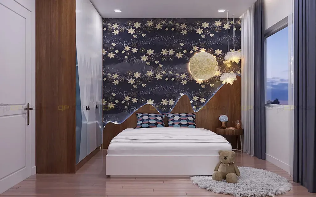 Phòng ngủ - Căn hộ Vinhomes Grand Park Q.9 - Phong cách Modern | Space T