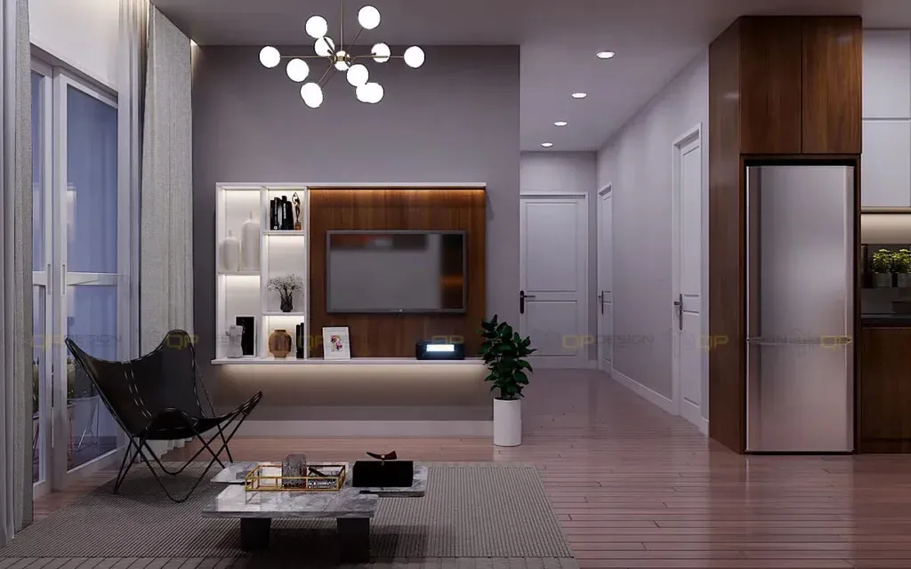 Phòng khách - Căn hộ Vinhomes Grand Park Q.9 - Phong cách Modern | Space T