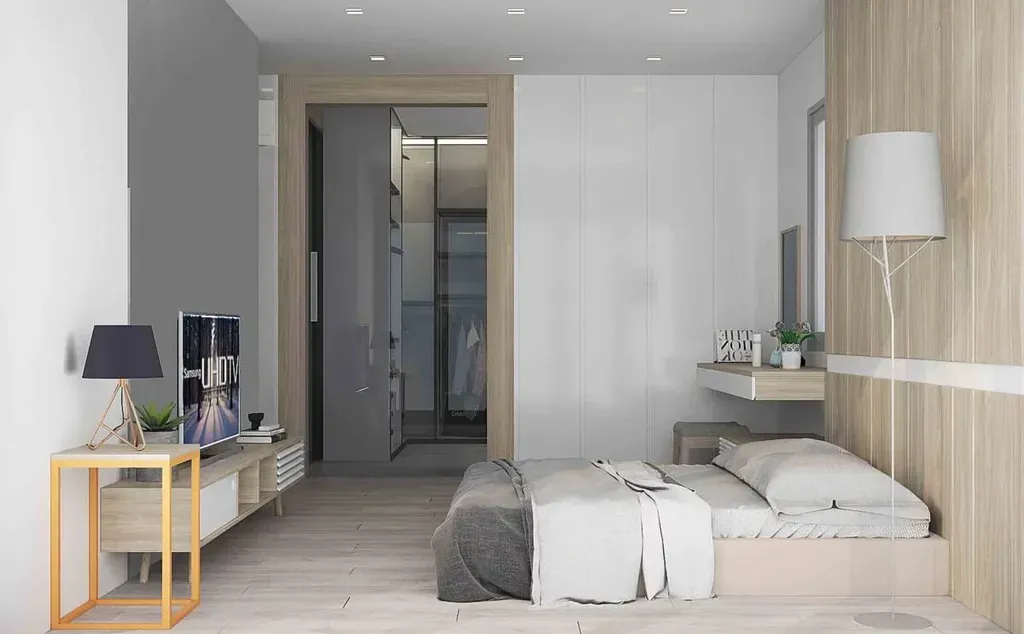 Phòng ngủ - Căn hộ The View - Rivieva Point Quận 7 - Phong cách Minimalist + Modern | Space T