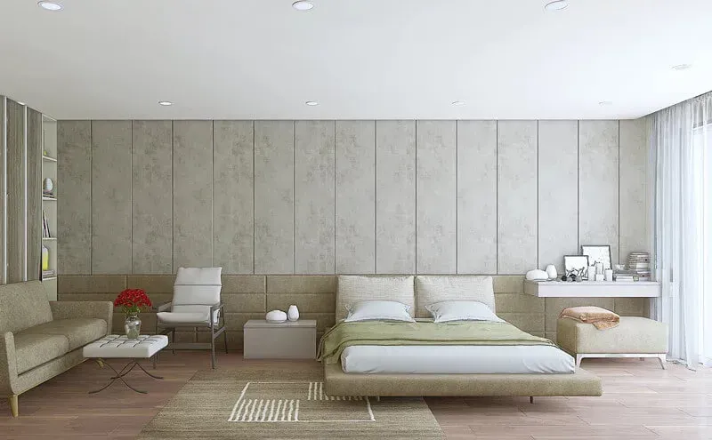 Phòng ngủ - Căn hộ Penthouse Trần Bình Trọng Quận 5 - Phong cách Modern | Space T