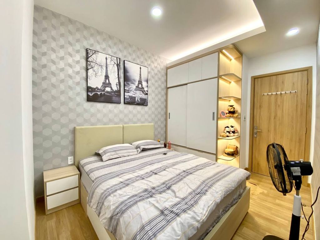 Phòng ngủ - Căn hộ Richmond Quận Bình Thạnh - Phong cách Modern  | Space T