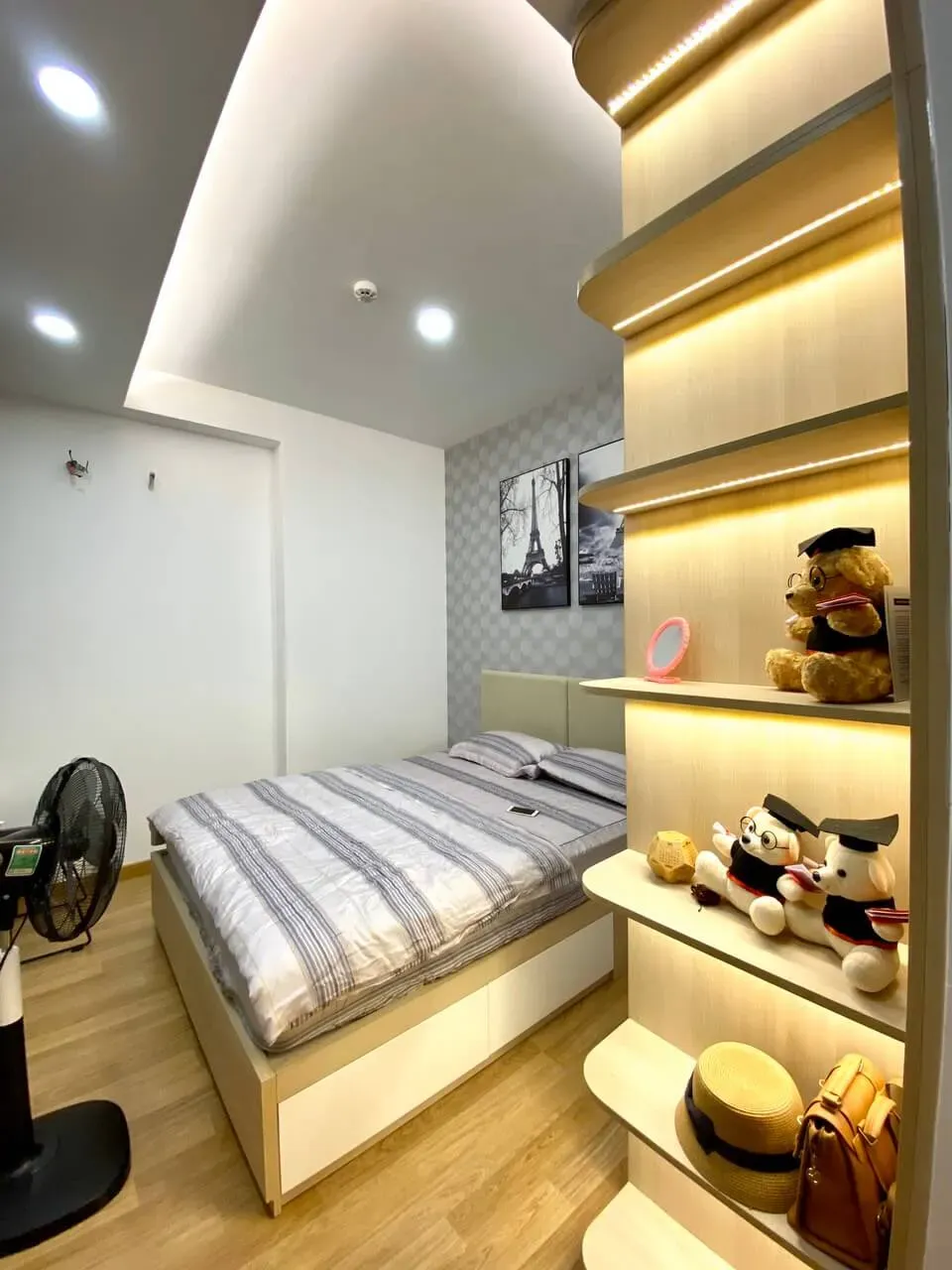 Phòng ngủ - Căn hộ Richmond Quận Bình Thạnh - Phong cách Modern | Space T