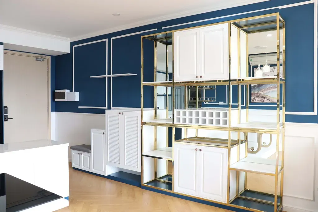 Lối vào - Căn hộ Palm Heights Quận 2 - Phong cách Neo Classic | Space T