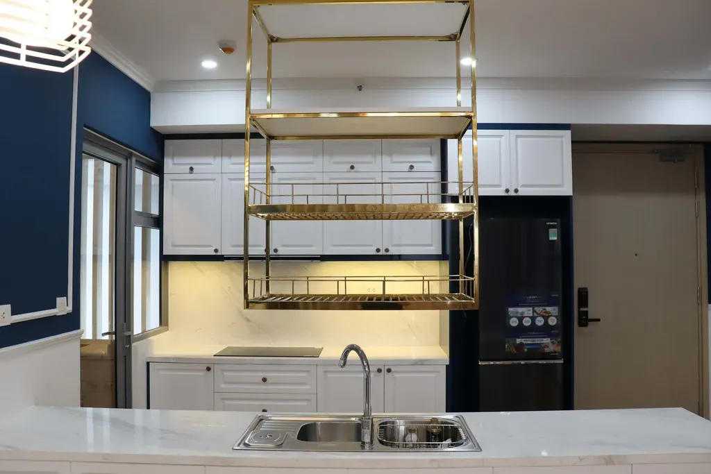 Phòng bếp - Căn hộ Palm Heights Quận 2 - Phong cách Neo Classic | Space T