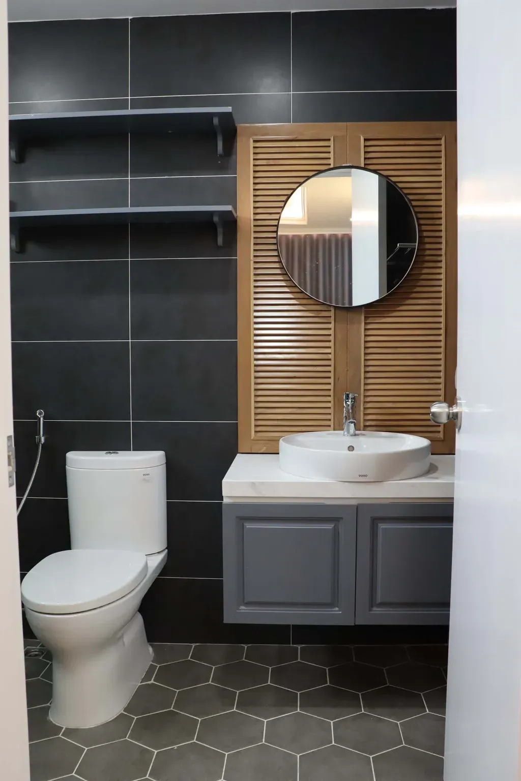 Phòng tắm - Căn hộ Palm Heights Quận 2 - Phong cách Neo Classic | Space T