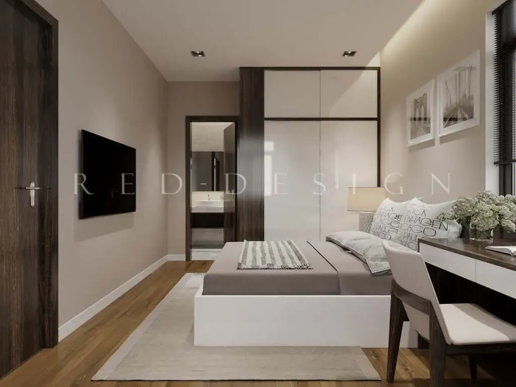 Phòng ngủ - Villa Simcity Premier Homes Quận 9 - Phong cách Modern | Space T