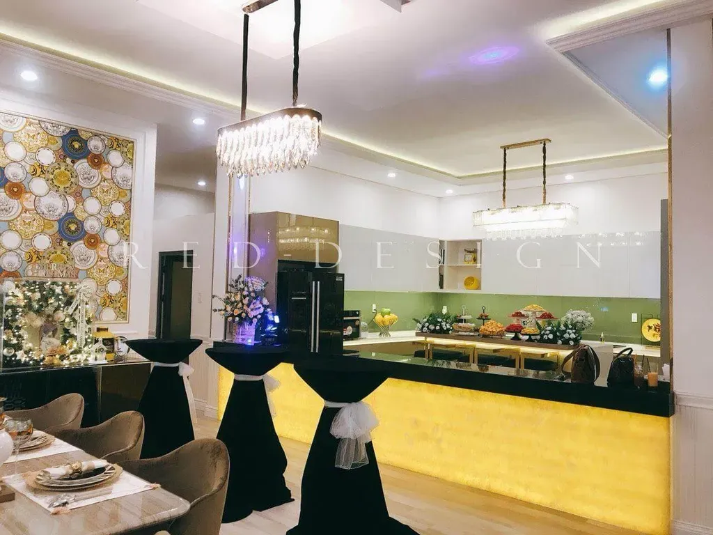 Phòng bếp - Phòng bếp Nhà phố Biên Hòa - Phong cách Modern | Space T