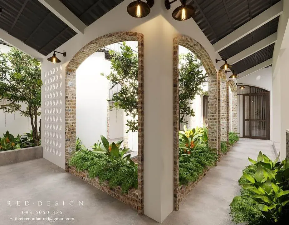 Nhà phố Bình Phước - Phong cách Indochine | Space T