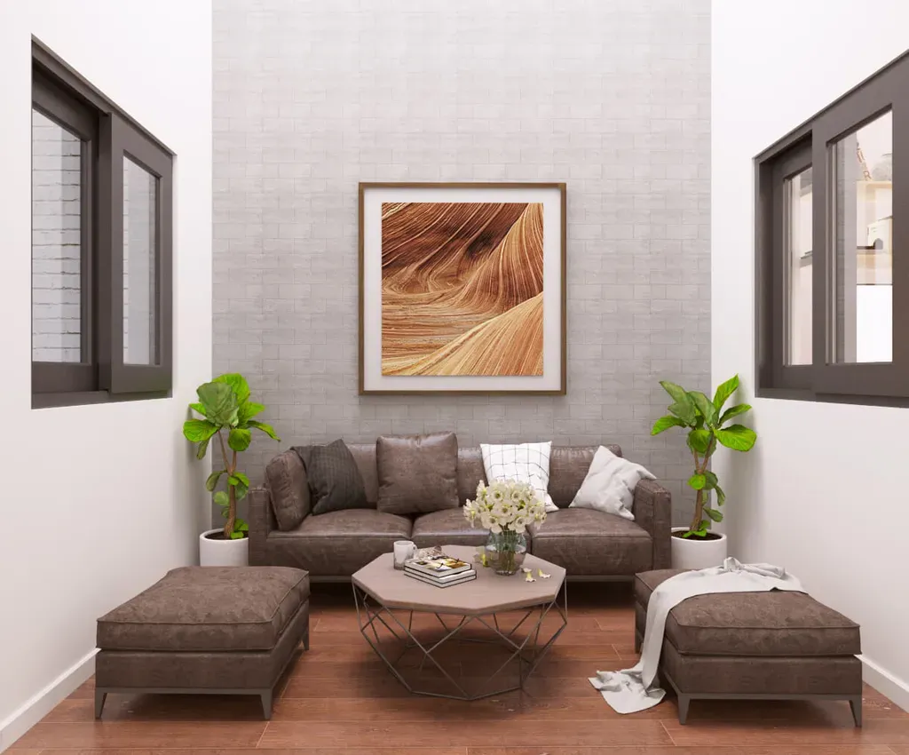 Phòng khách - Nhà Phố Cát Lái Quận 2 - Phong cách Modern | Space T