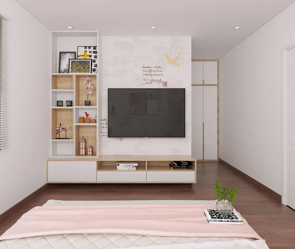 Phòng ngủ - Nhà Phố Cát Lái Quận 2 - Phong cách Modern | Space T