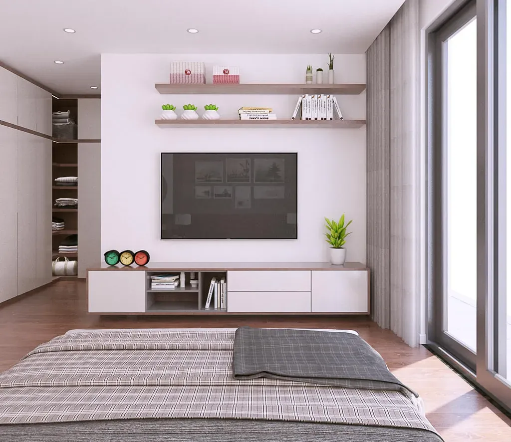 Phòng ngủ - Nhà Phố Cát Lái Quận 2 - Phong cách Modern | Space T