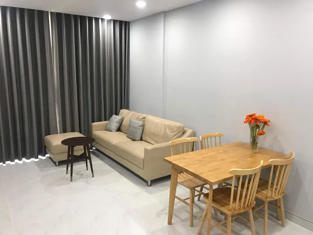 Phòng khách, Phòng ăn - Căn Hộ Orchard Parkview Phú Nhuận - Phong cách Modern | Space T
