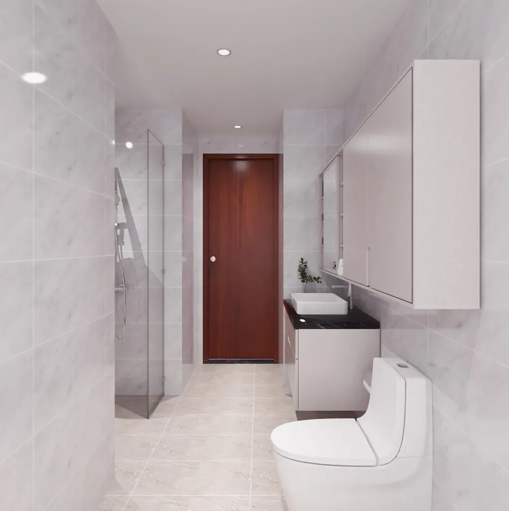 Phòng tắm - Căn hộ Horizon Quận 1 - Phong cách Modern | Space T