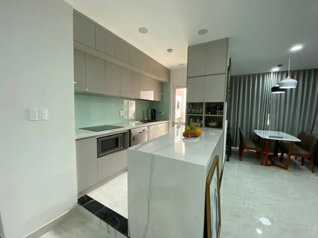 Phòng bếp - Căn hộ Horizon Quận 1 81m2 - Phong cách Modern | Space T