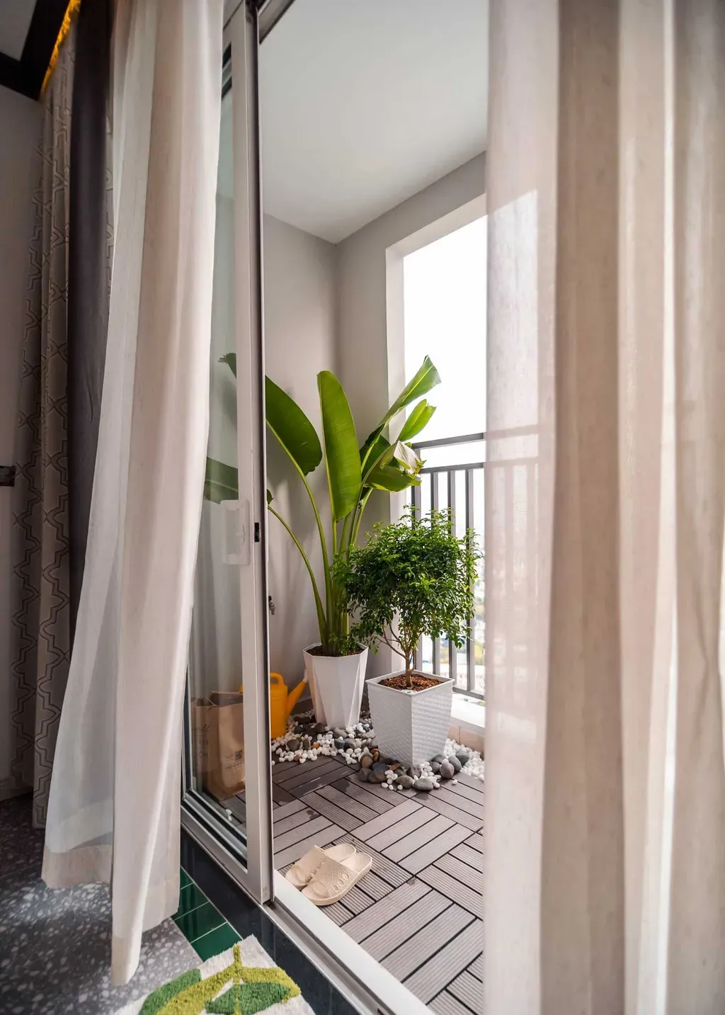 Lô gia - Căn hộ Sunrise City View Quận 7 - Phong cách Indochine | Space T