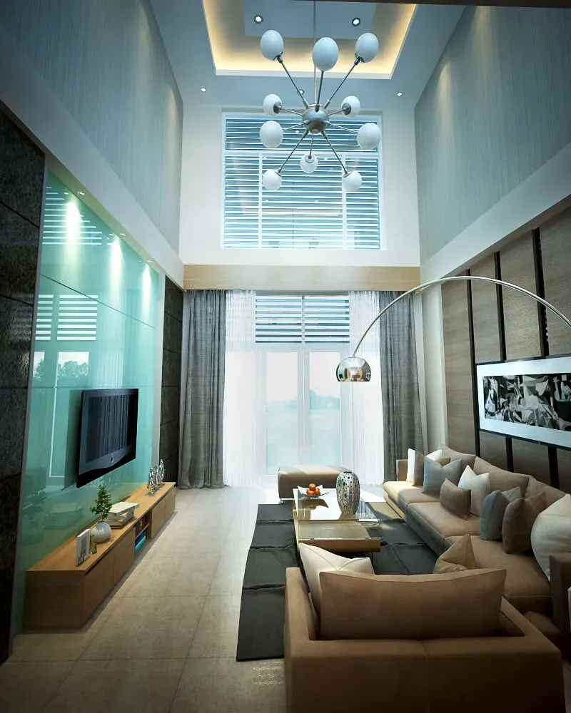 Phòng khách - Villa 2 Thủ Đức - Phong cách Modern | Space T