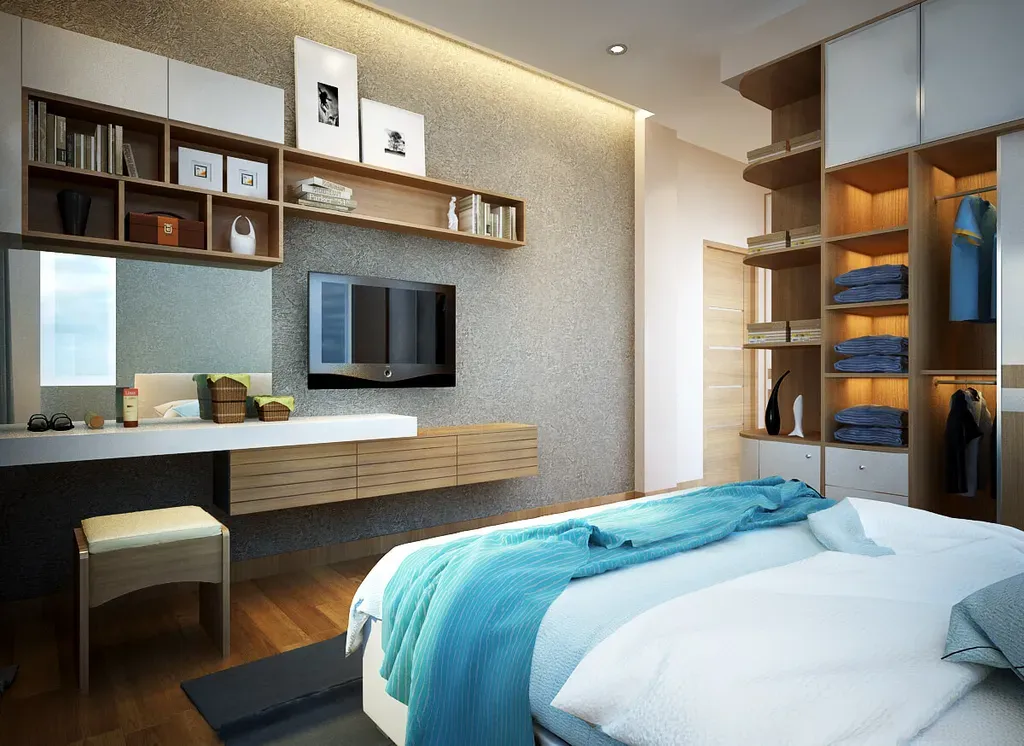 Phòng ngủ - Villa 2 Thủ Đức - Phong cách Modern | Space T