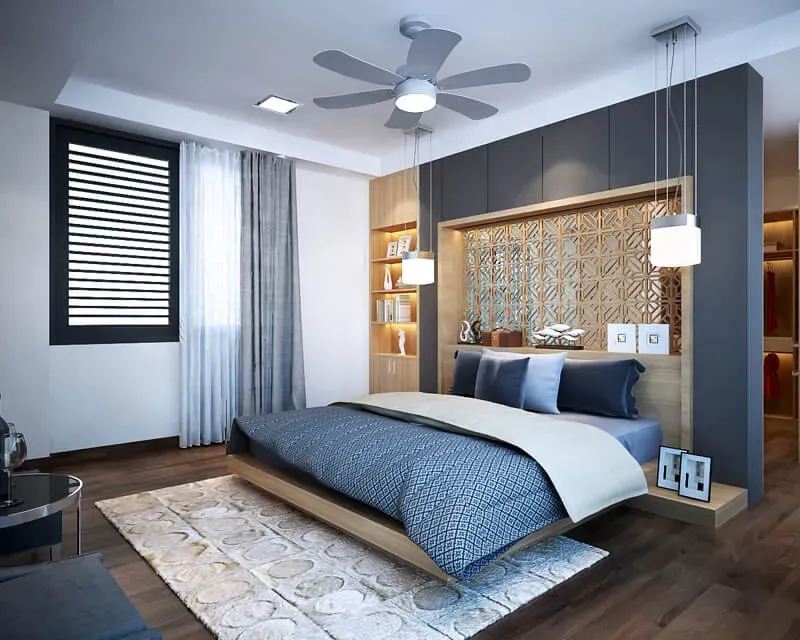 Phòng ngủ - Villa 1 Thủ Đức - Phong cách Japandi | Space T