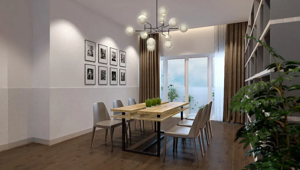 Phòng ăn - Biệt thự khu Sala Quận 2 - Phong cách Modern | Space T