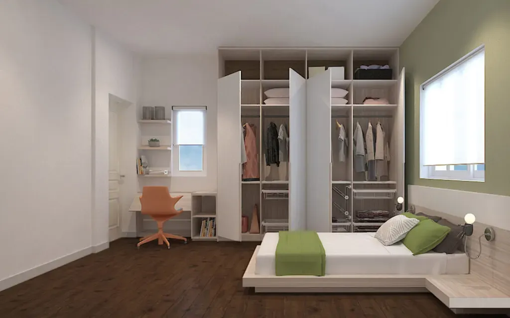 Phòng ngủ - Biệt thự khu Sala Quận 2 - Phong cách Modern | Space T