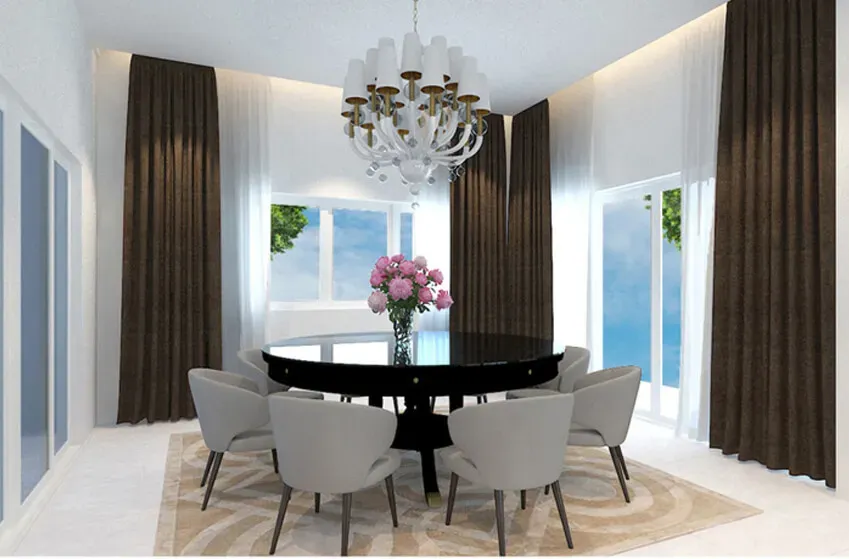 Phòng ăn - Biệt thự khu Sala Quận 2 - Phong cách Modern | Space T