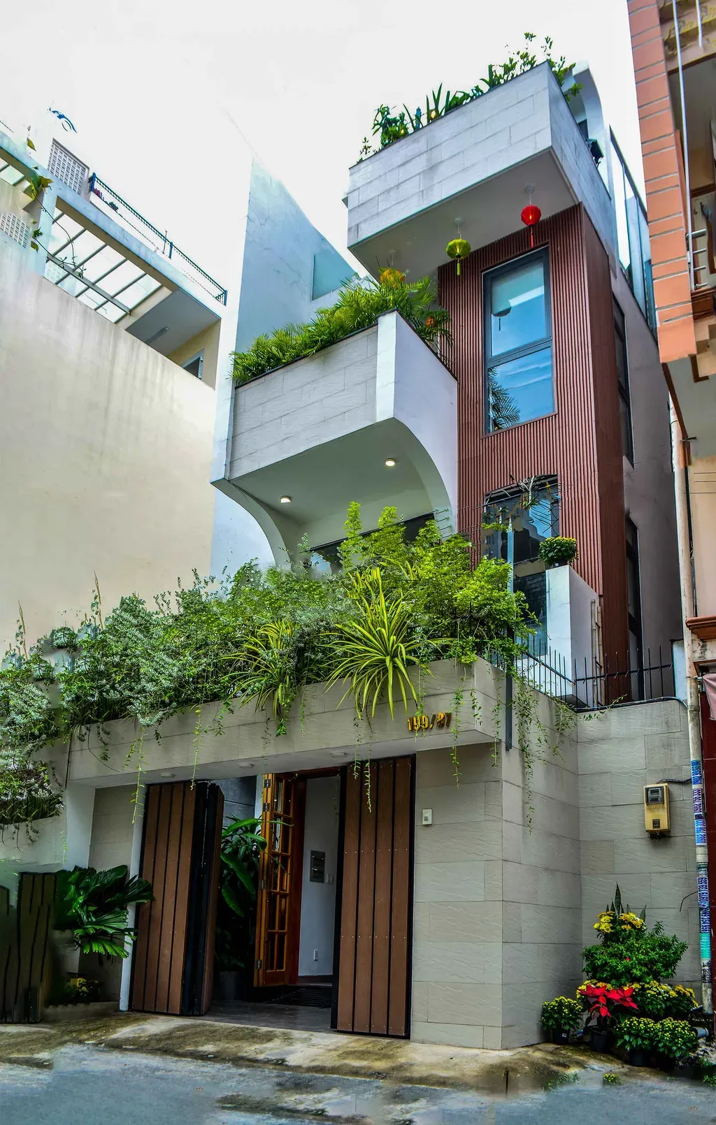 Mặt tiền - Nhà phố Q.Bình Thạnh - Phong cách Modern | Space T