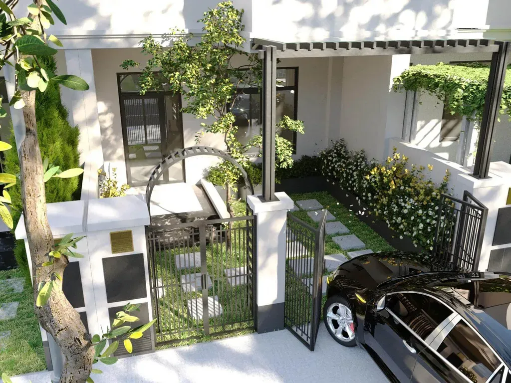 Mặt tiền - Nhà phố Lakeview City Quận 2 - Phong cách Modern | Space T